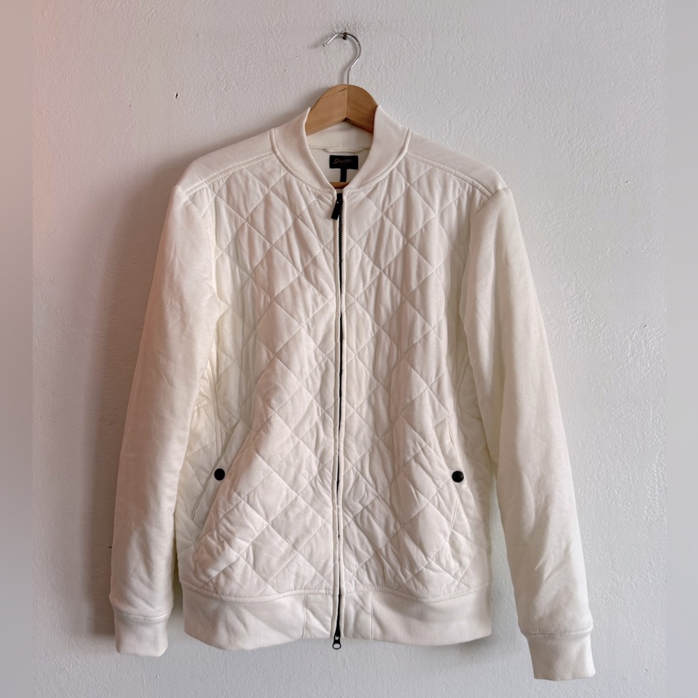 GOOD MAN BRAND Quilted Premium Jersey Bomber